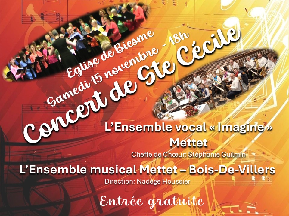 Concert de Ste Cécile 2025